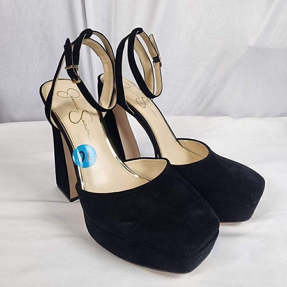 Jessica Simpson Women's Deirae Platform Ankle Strap Pump Size 10 NWOT - Picture 2 of 10